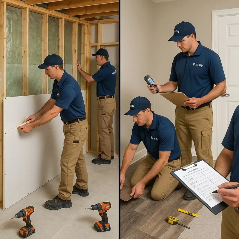 Repairs and Reconstruction process in Walters, OK